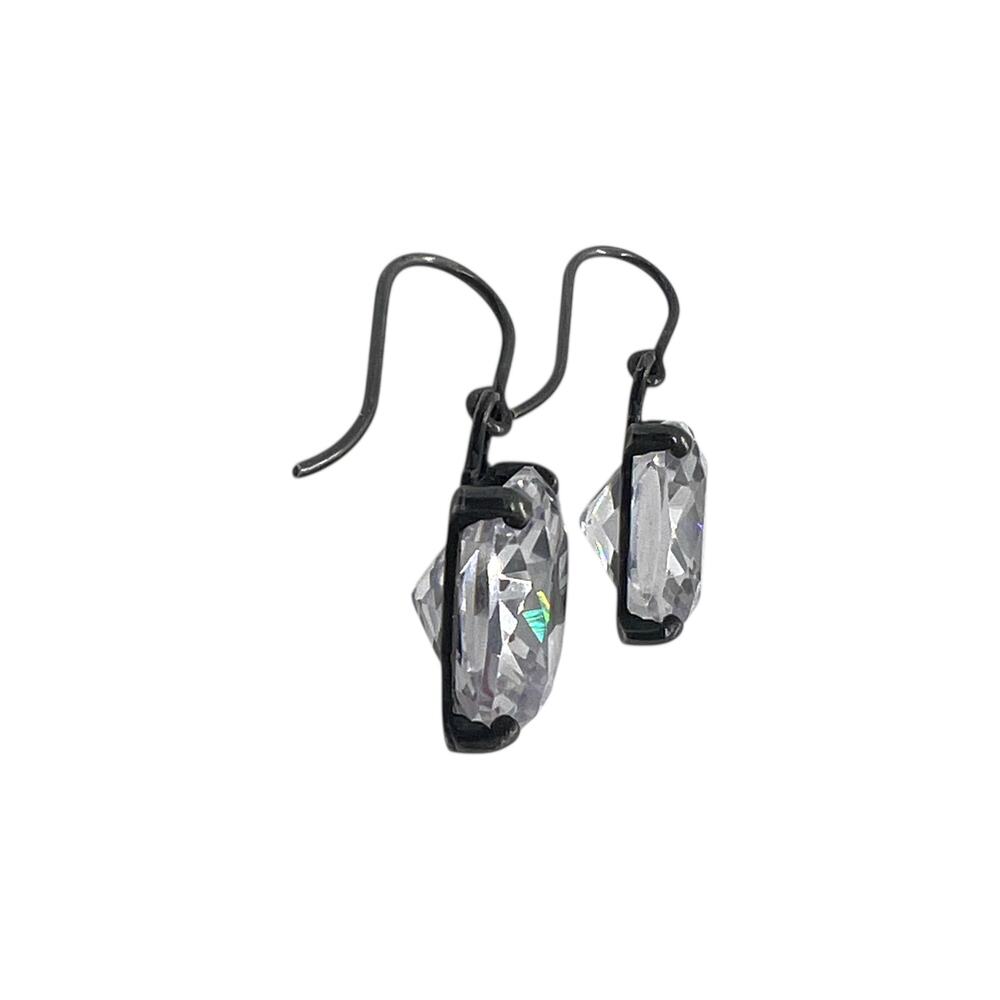 Bottega Veneta Crystal Sterling Silver Earrings - Picture 5 of 9